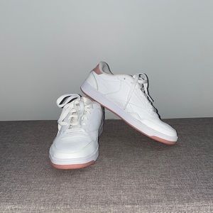 White Reebok sneakers